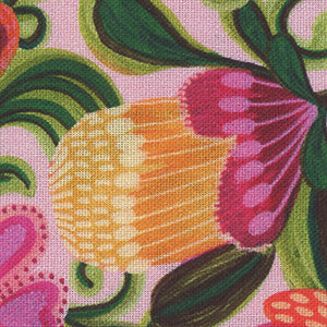 Paradise Blooms - Pink Floral | Free Spirit PWKI004-BLUSH