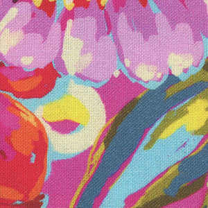 Festival - Pink Floral Fat Quarter | Free Spirit PWOB120-PINK