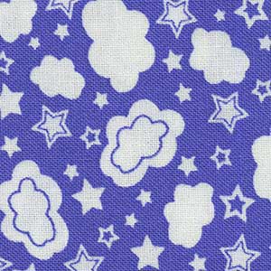 Glow for It - Purple Novelty Fat Quarter | Benartex 8918GL-56