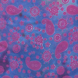 Everyday Prints - Purple Floral Fat Quarter by Benartex