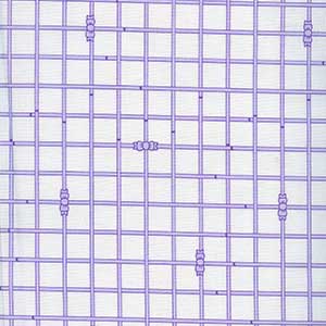 Celebrate - Purple Geometric Fat Quarter by Michael Miller
