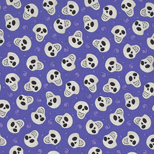 WITCH'S NIGHT OUT - Purple Halloween Fat Quarter by Henry Glass
