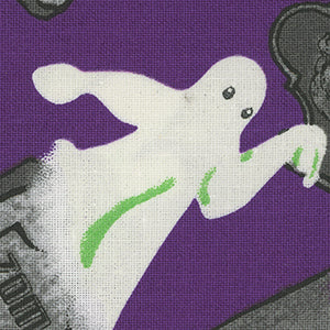 Creepy & Kooky Glow - Purple Halloween | Blank Quilting 3432G-55