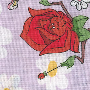 Alice and Friends Among Daisies - Purple Novelty | Miscellaneous 24272-PURPLE