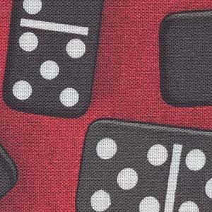 This & That - Red Novelty Fat Quarter | Quilting Treasures 28730-R