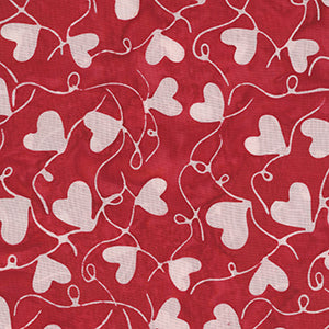 Bali Batiks - Red Novelty Fat Quarter by Hoffman California