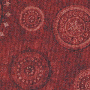 Holly Jolly - Red Geometric | Quilting Treasures 31164-R