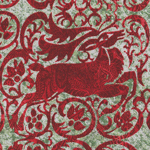 Nature's Winter - Red Geometric Fat Quarter | In the Beginning SNW-1