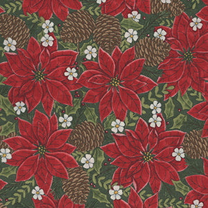 Holly Berry Tree Farm - Red Christmas Fat Quarter by Moda