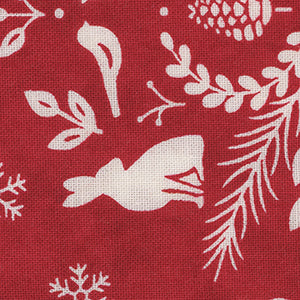 Woodland Winter - Red Christmas Fat Quarter | Moda 56092-13