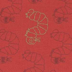 The VHC 50th Anniversary - Red Novelty Fat Quarter | Andover 8941-MR