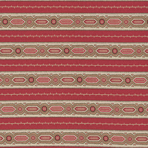 Cocoa Pink - Red Geometric Fat Quarter by Andover