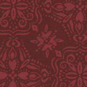 Floralscape - Red Geometric | Wilmington Prints 15735-333