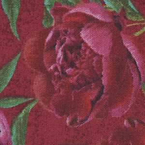 Crimson Blooms - Red Floral | Wilmington Prints 30094-332