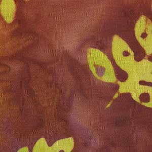 Island of Bali - Rust Floral | Anthology Fabrics 333Q-7
