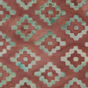 Hoffman Batik - Rust Geometric | Hoffman California MR18-100
