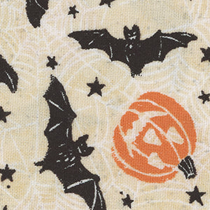 Midnight Hauntings - Tan Halloween | Wilmington Prints 96487-189