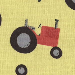Farm-Tastic Friends - Yellow Novelty Fat Quarter | Studio E 7984-44