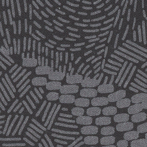 Elements - Black Geometric 108" Wide Back | Northcott B92007-97