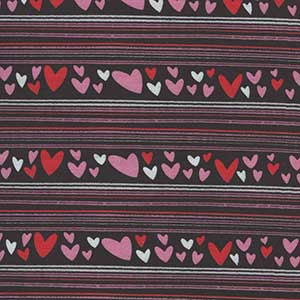 Love Ewe - Black Valentine by Quilting Treasures