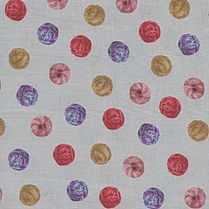 Knit N' Purl - Gray Novelty by Windham Fabrics