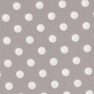 Dots & Stripes - Gray Geometric by Quilting Treasures