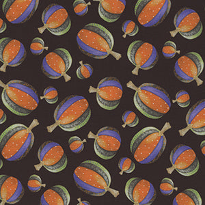 Spooktacular - Black Halloween by Quilting Treasures