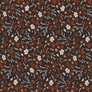 Rustic Gatherings - Black Floral by Moda