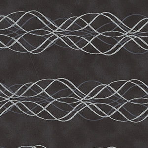 Hoffman Print - Onyx/Silver by Hoffman California