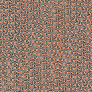 Owl O Ween - Gray Geometric by Moda