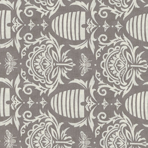 Honey Lavender - Gray Geometric by Moda