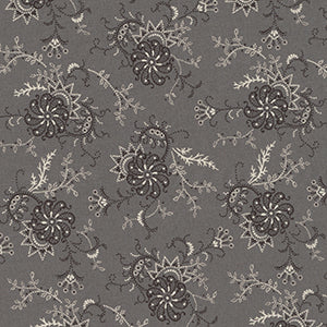 Rustic Gatherings - Black Floral by Moda