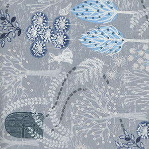 The Secret Winter Garden - Gray Floral by Miscellaneous