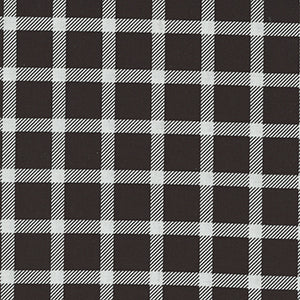 Plaid Essentials - Black Geometric by Blank Quilting