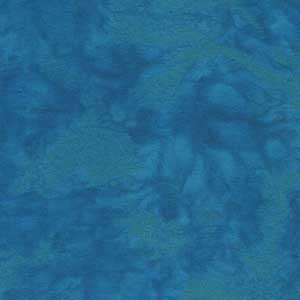 Lava Batiks - Teal by Anthology Fabrics