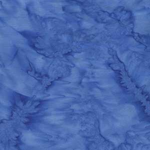 Lava Batiks - Steel Blue by Anthology Fabrics