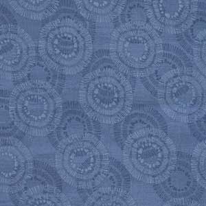 Essentials Circle Burst - Blue Blender by Wilmington Prints