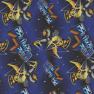 Transformers - Blue Novelty by Camelot Fabrics