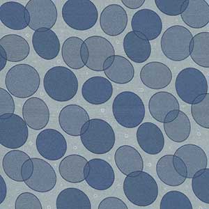 Extraordinary Elephants - Blue Geometric by Quilting Treasures