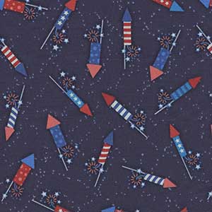 American Spirit - Blue Patriotic by Northcott