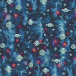 Winter Wishes - Blue Christmas by Quilting Treasures