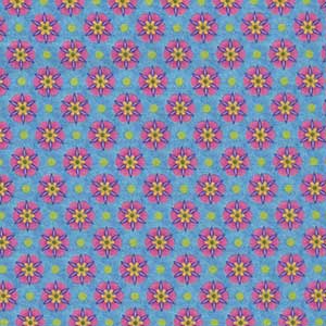 Make Today Beautiful - Blue Floral by Quilting Treasures