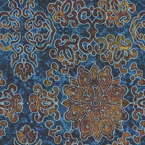 Heirloom - Blue Floral by Quilting Treasures
