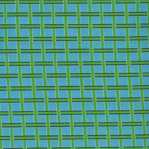 Snowman Follies - Blue Geometric by Quilting Treasures