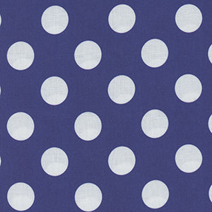 Dots & Stripes - Blue Geometric by Quilting Treasures