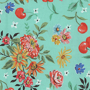 Julia - Blue Floral by Moda