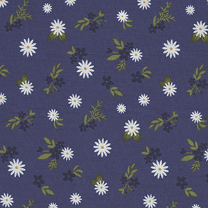Summertime Daydream - Blue Floral by Wilmington Prints