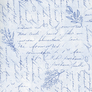 Blissful Blues - Blue Novelty by Wilmington Prints