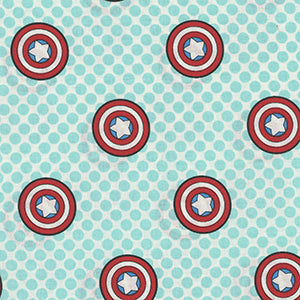 Kawaii Cotton - Blue Novelty by Miscellaneous