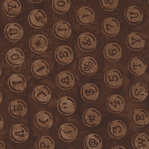Hoffman Batik - Brown by Hoffman California